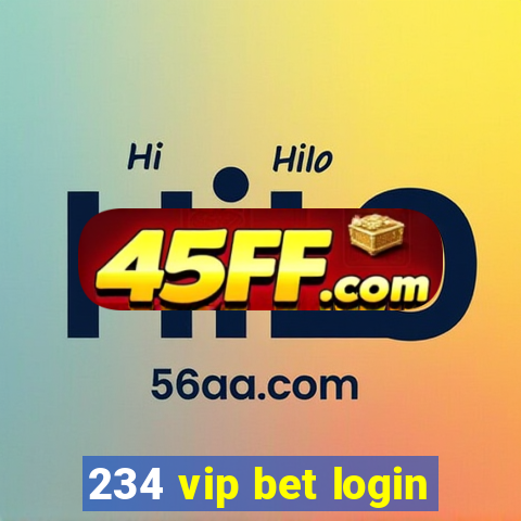 234 vip bet login